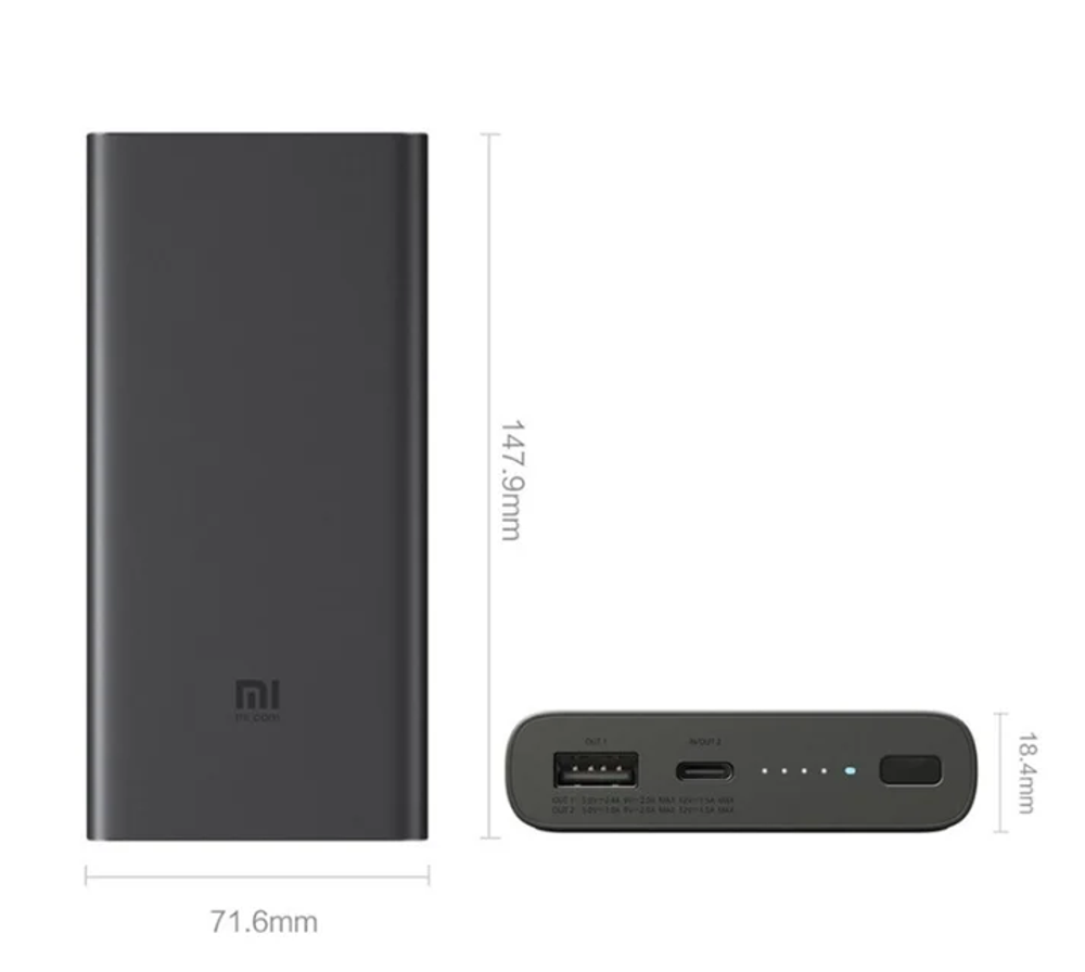 Xiaomi Mi Power Bank Беспроводной 10000 mAh