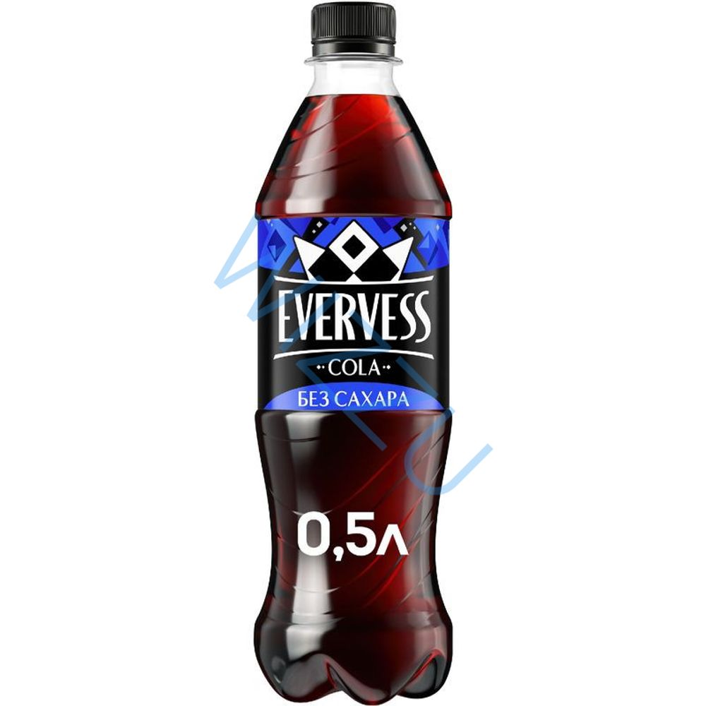 Напиток безалкогольный Evervess кола зеро 500мл