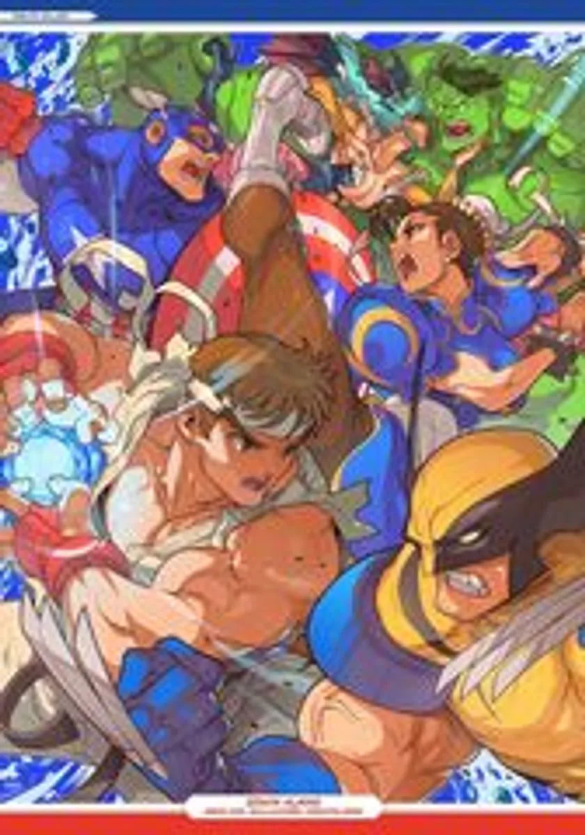 Артбук Marvel VS Capcom: Ultimate Complete Works (на английском языке)