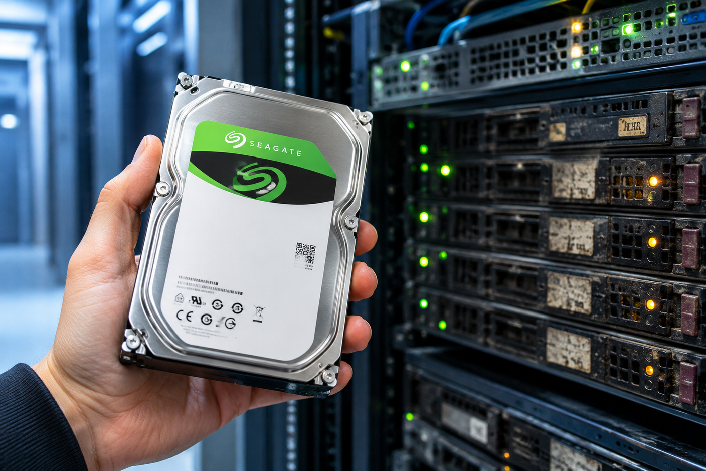 Жесткие диски Seagate для старых серверов: апгрейд в 2026