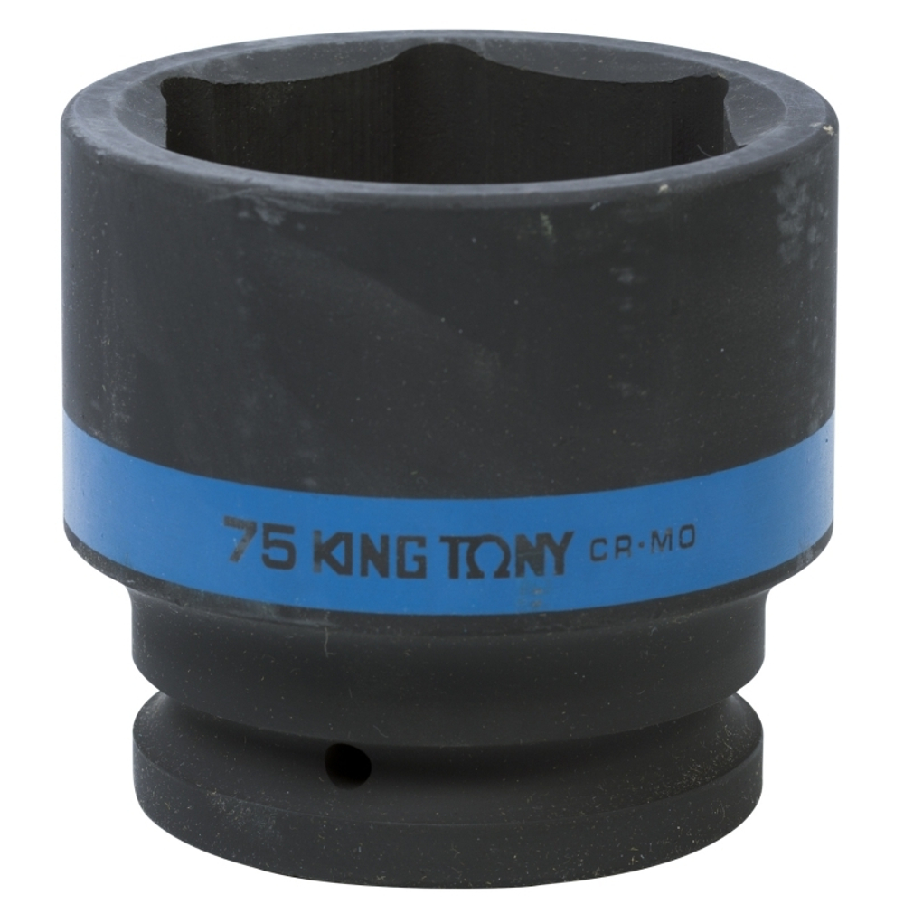 Головка торцевая ударная шестигранная 1", 75 мм KING TONY 853575M