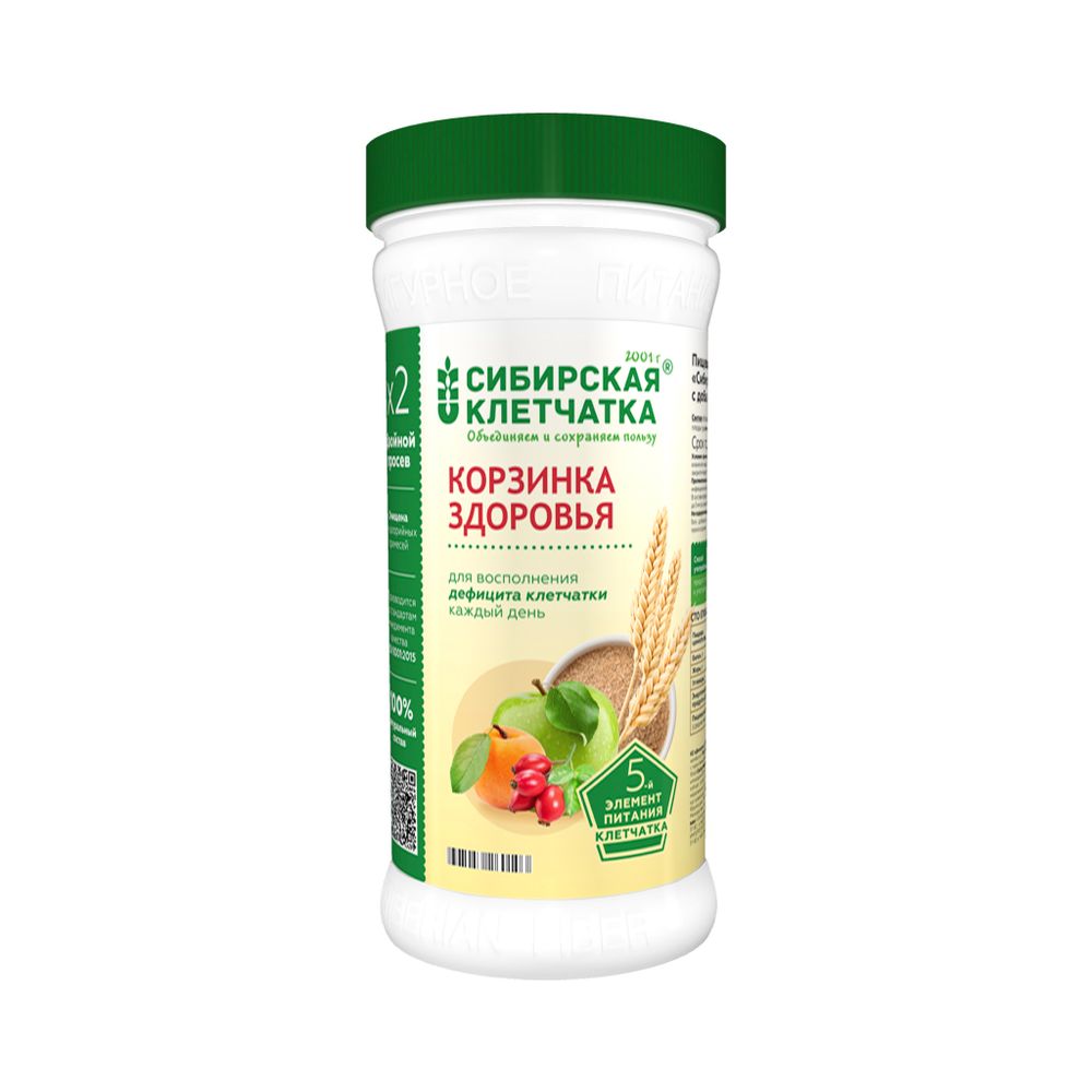 Клетчатка Корзинка Здоровья 280 гр (Сибирская Клетчатка)