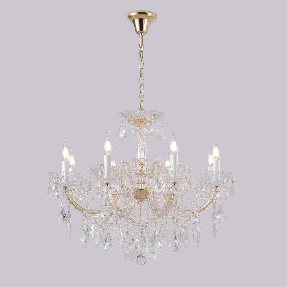 Люстра Crystal Lux CRISTELLE SP8 GOLD