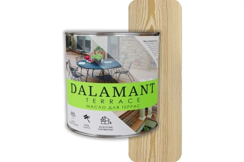 Масло для террас Dalamant Terrace белый