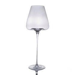 Бокал для вина 550 мл "Zie Optical" d 10,1/6,2 см h28 см оптические грани P.L. - BarWare [4]
