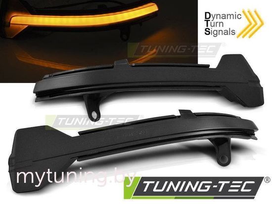 Поворотники в зеркала SMOKE LED SEQ для BMW 5 GT F07 LCI
