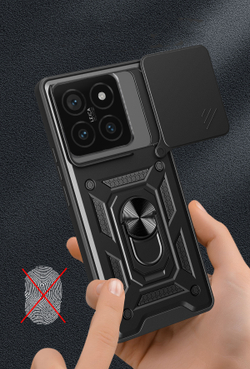 Чехол с кольцом Bumper Case для Xiaomi 14T Pro