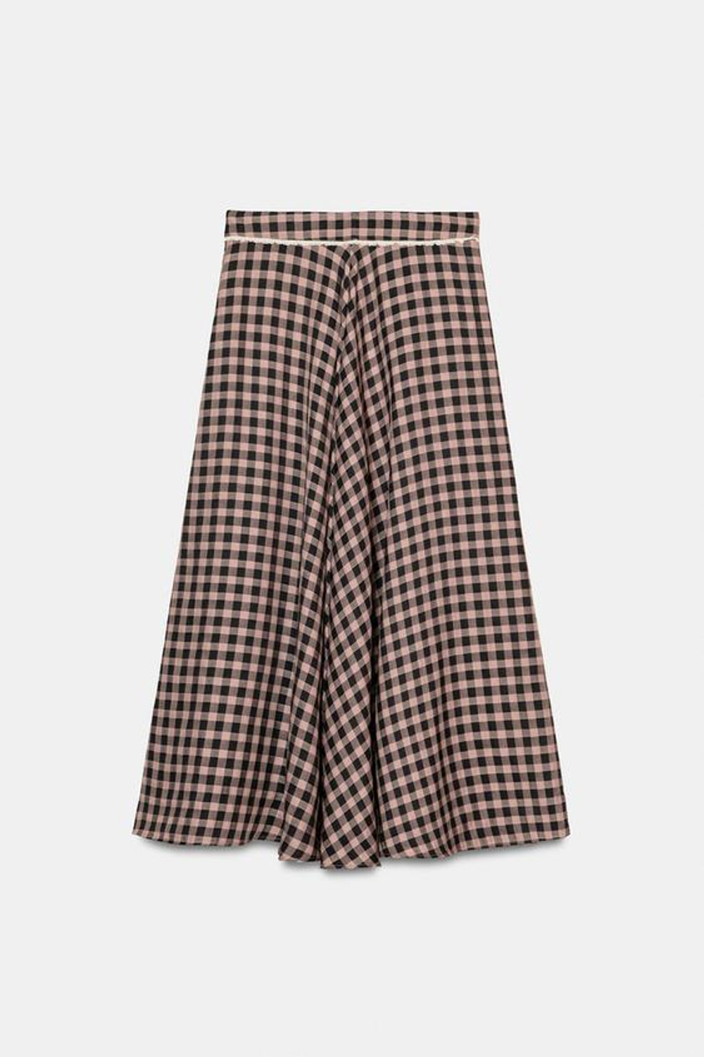 Юбка с ажурным кружевом - ZARA
