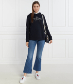 Худи HILFIGER SCRIPT DW5 Tommy Hilfiger - темно-синий(WW0WW40291)