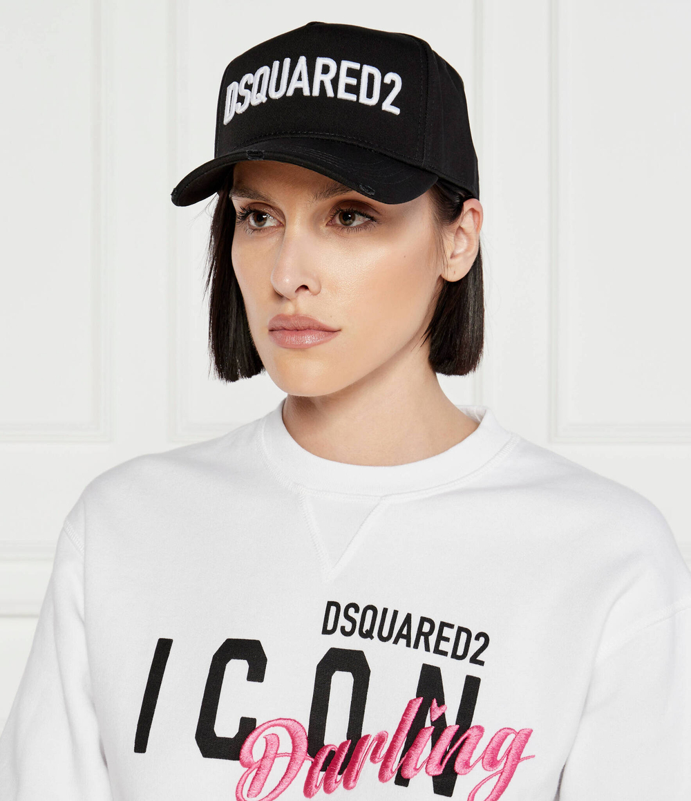 Кепка Embroidered Dsquared2 - черный(BCW0089 05C00001)