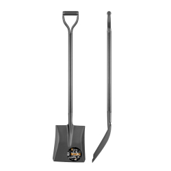 Лопата совковая ЦЕНТРОИНСТРУМЕНТ Кузбасс цельнометаллическая (1448)
