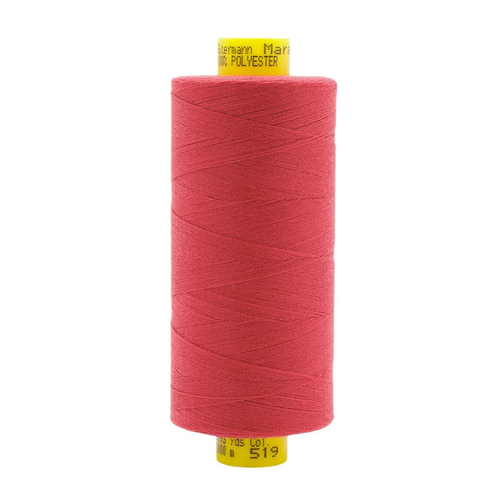 Нитка Gutermann Mara 150 (1000 метров), 1 кат., особо тонкая | 519 т.лососевый