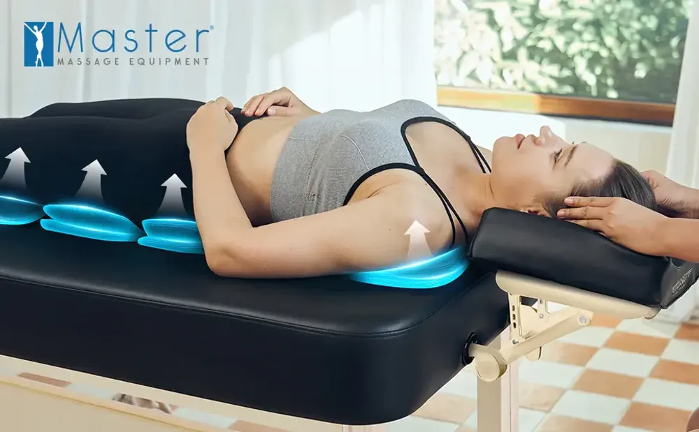 Массажный стол Master AirMaster Airwave, с воздушным массажем, стационарный