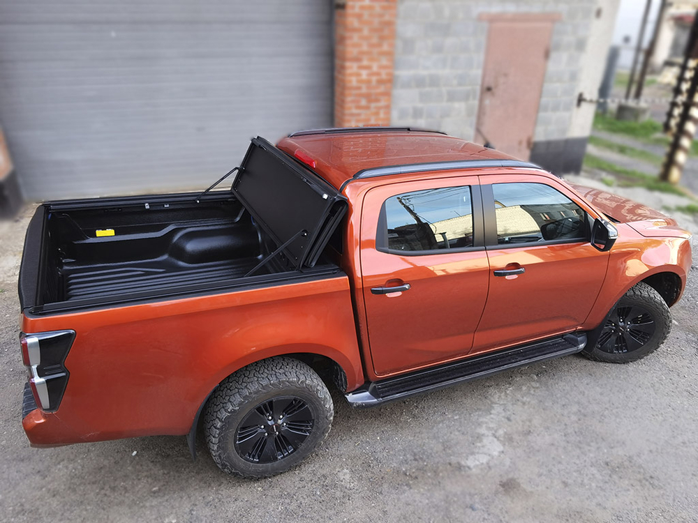 Крышка HAL 4-х секционная D-Max 2021+, кузов: RG-01 4S STANDART