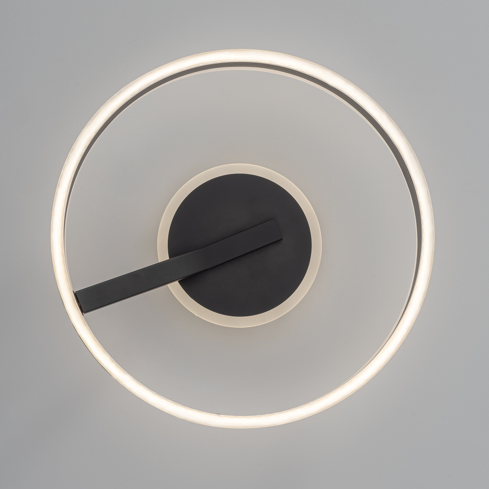 Citilux Дуэт CL719741 LED Люстра с пультом Чёрная