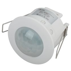 Датчик движения ЭРА MD 018 белый 1200Вт 360° 6М IP20 | Электротовары