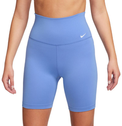 Женские Шорты теннисные Nike Dri-Fit High-Rise 7in Shorts - небесный