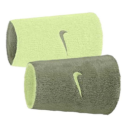 Frotka tenisowa Nike Swoosh Double Wide Reversible 2P - lime/olive