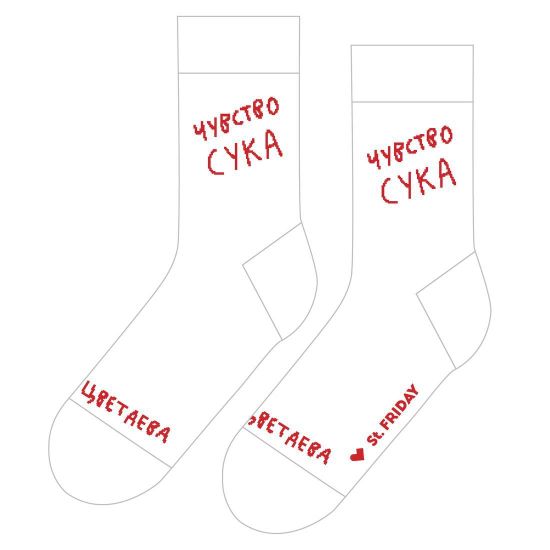 Носки st.Friday Чувство сука