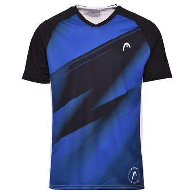 Мужская теннисная футболка Head Play Tech T-Shirt M - royal/print