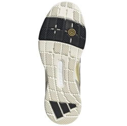 Мужские кроссовки для Padel Adidas Crazyquick Boost Padel - white/core black/gold metallic
