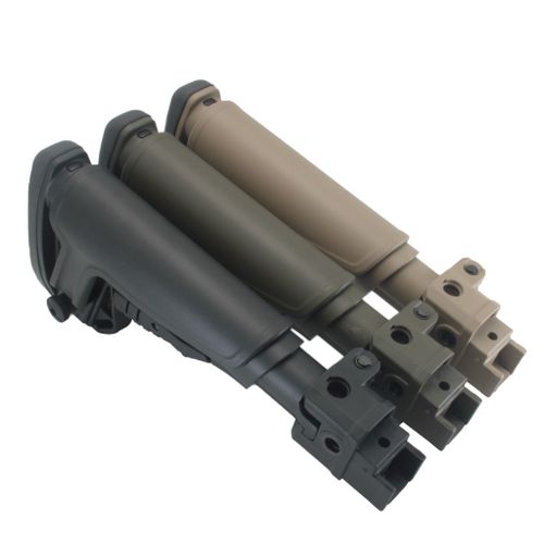 Пластиковый приклад на АК-74, DLG Tactical. Черный