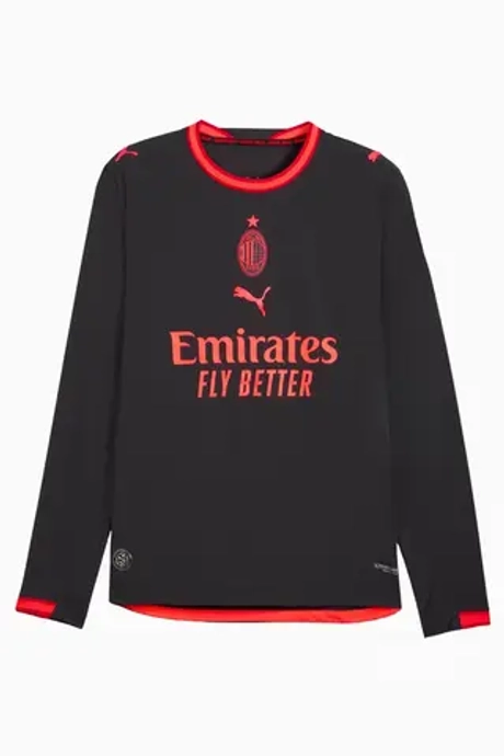 Футболка с длинными рукавами Puma AC Milan 26/27 3rd Authentic - черный