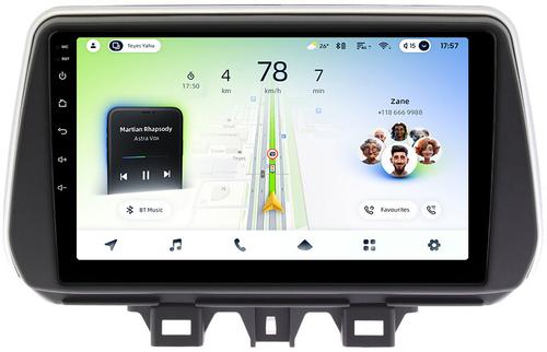 Магнитола для Hyundai Tucson 3 2018-2021 - Teyes CC4L монитор 9" IPS, Android 14, Быстрая, Snapdragon 662, CarPlay, 4G SIM-слот