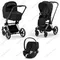 Детская коляска Cybex Priam IV 3 в 1 Sepia Black