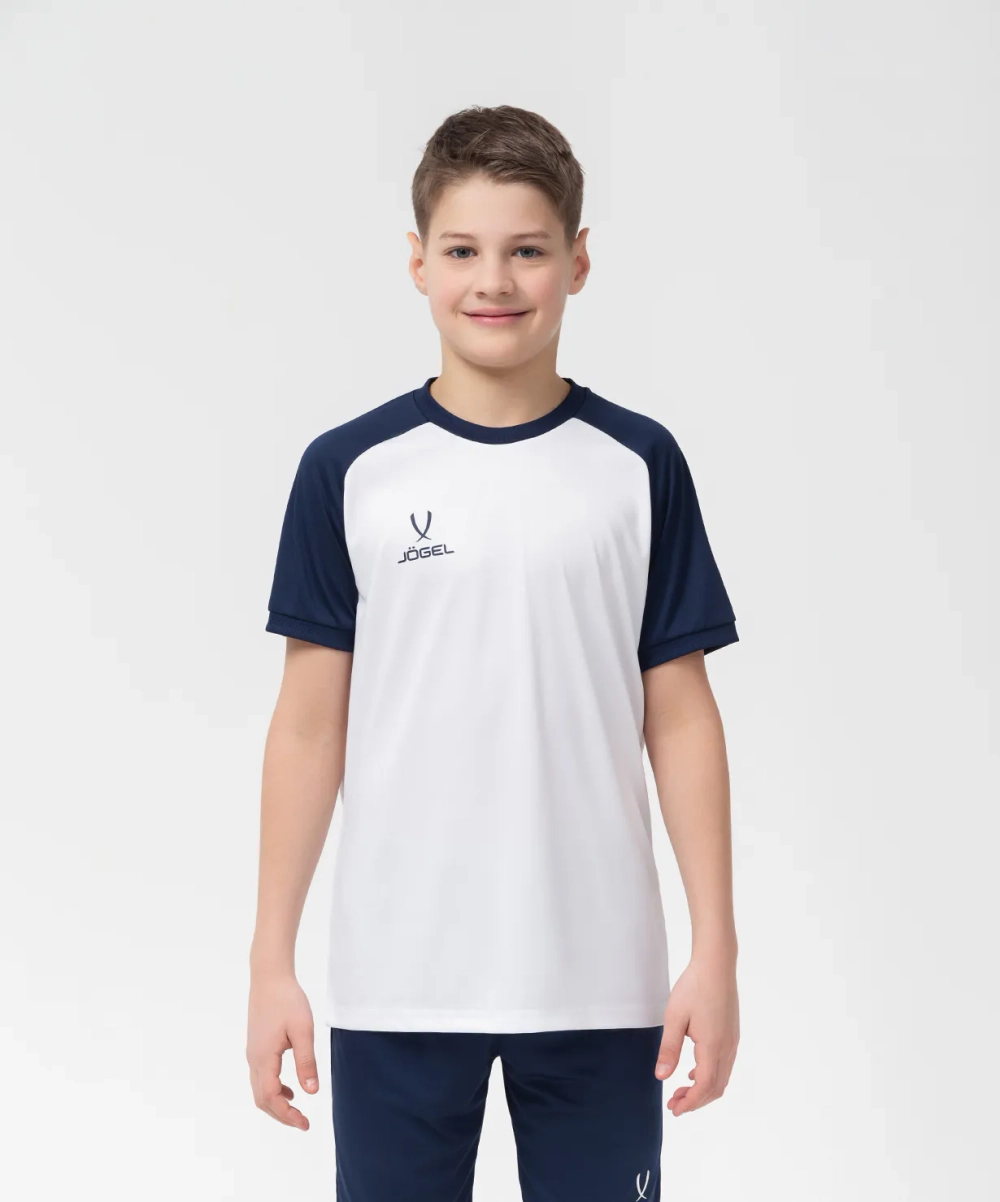 Футболка игровая CAMP Reglan Jersey, белый/темно-синий, детский