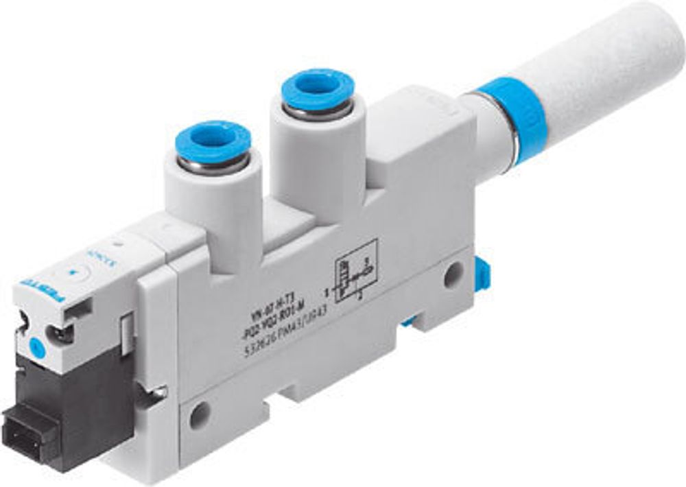 VN-05-L-T3-PQ2-VQ2-RO1-M Генератор вакуума VN-05-L-T3-PQ2-VQ2-RO1-M Генератор вакуума
