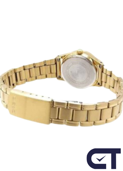 Casio LTP-V006G-9B — женские часы с датой и днём недели