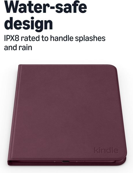 Оригинальный чехол для Amazon Kindle Paperwhite/Colorsoft Signature Edition 2026 Page-Turn Cover, Фиолетовый | Fig