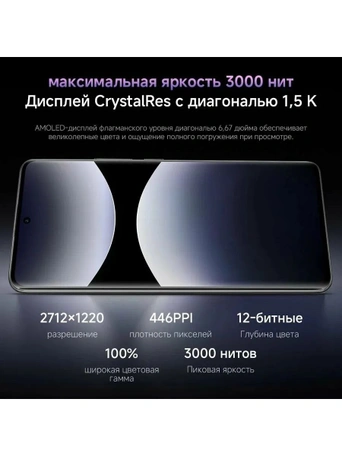 Смартфон Xiaomi Redmi Note 14 Pro+ 5G, 8/256GB, Frost Blue