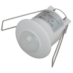 Датчик движения ЭРА MD 019 белый 800 Вт 360° 6М IP20 | Электротовары