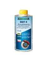 Тормозная жидкость RAVENOL DOT-4 (0,5 л)