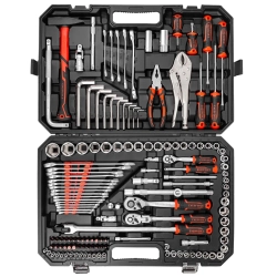 Набор инструментов 142пр. 1/4'', 3/8'', 1/2''(6гр.) EVERFORCE EF-4142-5(EF-41421-5)
