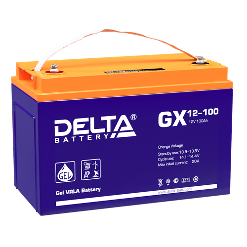Аккумуляторные батареи DELTA GX 12-100