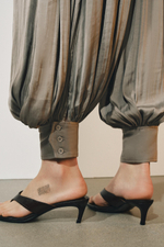 АТЛАСНЫЙ КОМБИНЕЗОН С ГОРЛОВИНОЙ ХАЛТЕР — ZW COLLECTION — ZARA