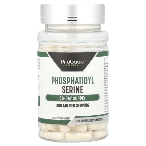 Probase Nutrition, Фосфатидилсерин, 120 капсул (150 мг на капсулу)