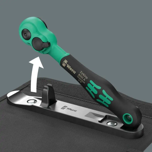 Набор с трещоткой 1/4" Zyklop Comfort WERA 05005541001