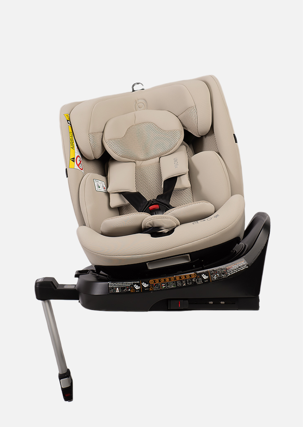 Peppy Автокресло UNOfix beige бежевый 0-36