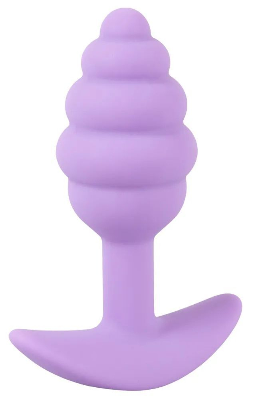 Фиолетовая анальная втулка Mini Butt Plug - 7,5 см. (Цвет: фиолетовый)