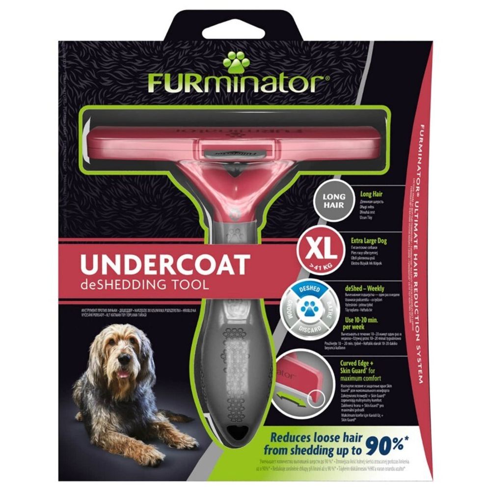 Фурминатор FURminator XL Long Hair для длинношерстных собак гигантских пород