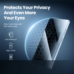 Стекло "Антишпион" от Nillkin для смартфона Samsung Galaxy S25 Ultra, серия Guardian Privacy Tempered Glass Screen Proetector