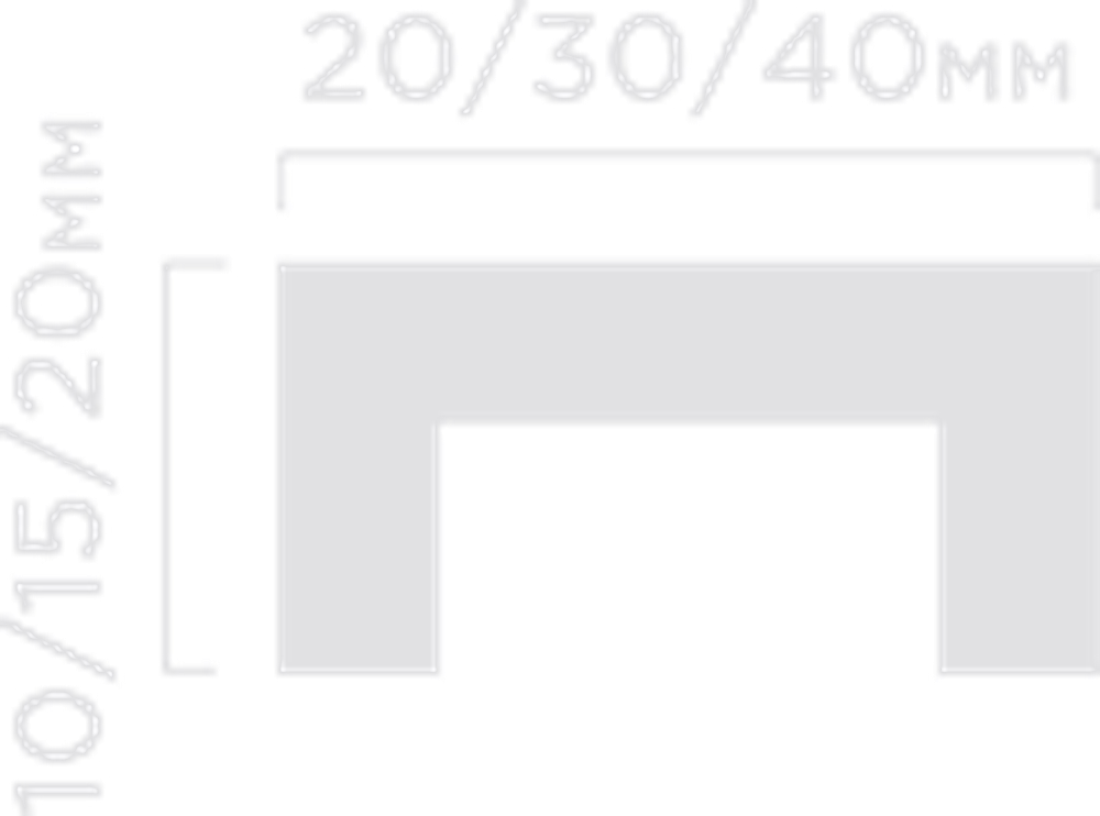 Профиль HiWood, 20x10 мм