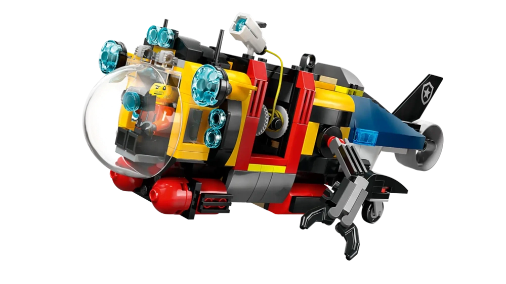 Конструктор LEGO City 60462 Вертолет, пожарная машина и подводная лодка