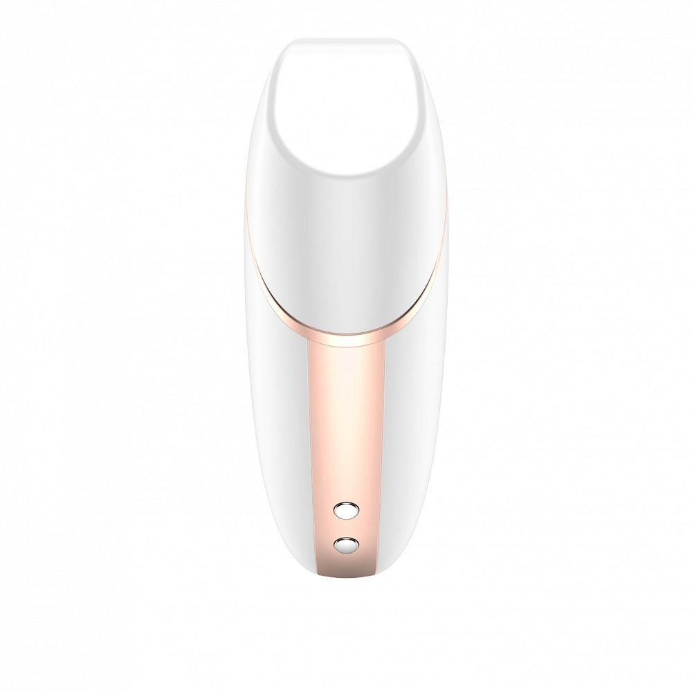 Белый вакуум-волновой вибростимулятор Satisfyer Love Triangle (Цвет: белый)
