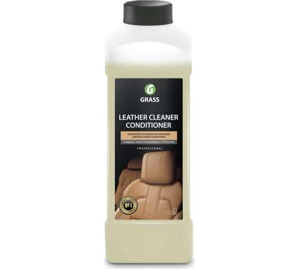 Очиститель и кондиционер кожи Grass (1000мл)