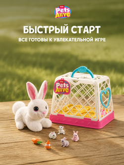 Интерактивная игрушка Pets Alive Mama Bunny